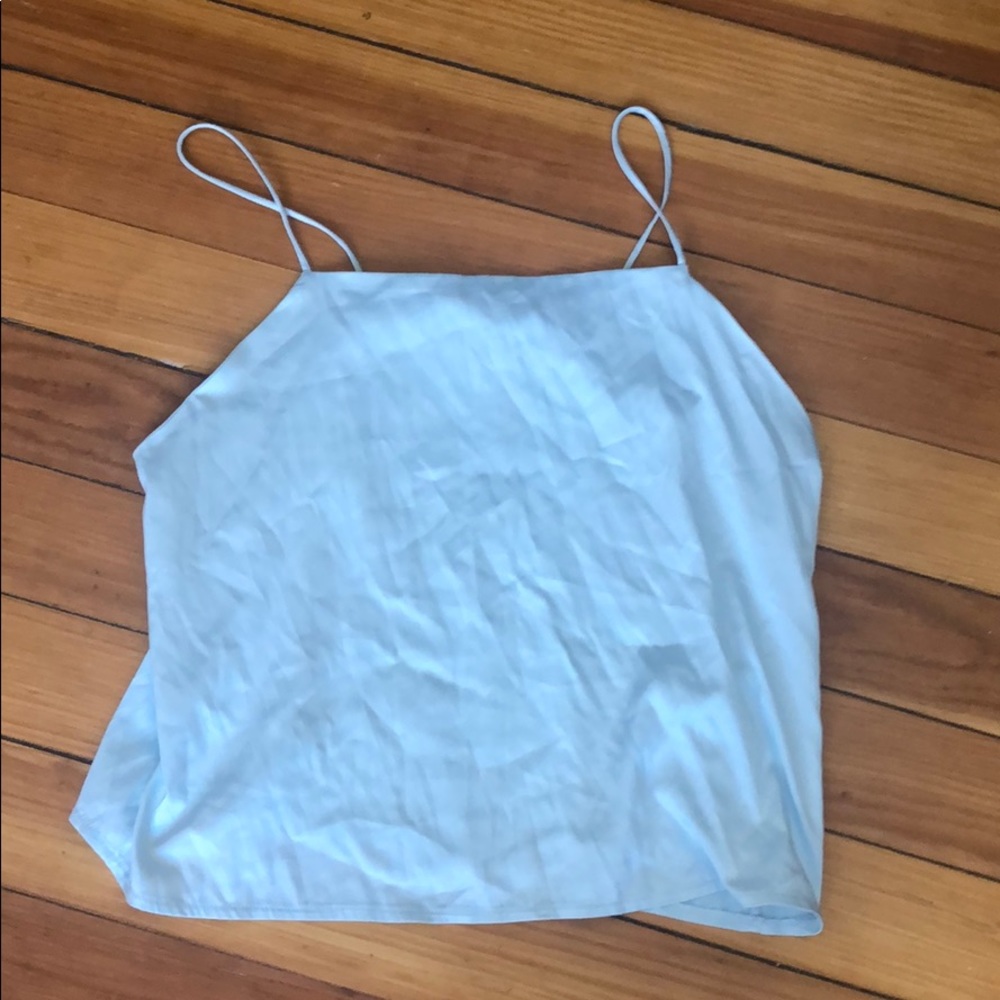 Blue tank top